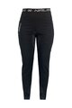 HAVEN Pantaloni de ciclism lungi fără bretele - NALISHA SLIMFIT - negru