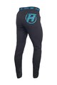 HAVEN Pantaloni de ciclism lungi fără bretele - NALISHA SLIMFIT - negru/albastru