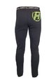 HAVEN Pantaloni de ciclism lungi fără bretele - NALISHA SLIMFIT - negru/verde