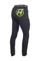 HAVEN Pantaloni de ciclism lungi fără bretele - NALISHA SLIMFIT - negru/verde