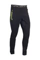 HAVEN Pantaloni de ciclism lungi fără bretele - NALISHA SLIMFIT - negru/verde