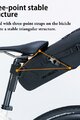 HAVEN Geantă de ciclism - RAINPROOF SEAT 5.0 - negru