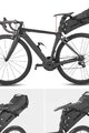 HAVEN Geantă de ciclism - RAINPROOF SEAT 14.0 - negru