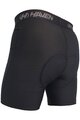 HAVEN Pantaloni scurți de ciclism fără bretele - FACTORY HMS - negru