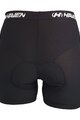 HAVEN Pantaloni scurți de ciclism fără bretele - FACTORY WMS - negru