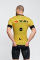 BONAVELO Tricou de ciclism cu mânecă scurtă - VISMA 2025 - galben/negru