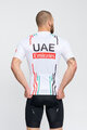 BONAVELO Tricou de ciclism cu mânecă scurtă - UAE 2024 - alb/roșu