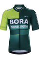 BONAVELO Tricou de ciclism cu mânecă scurtă - BORA 2024 KIDS - verde/verde deschis