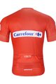 BONAVELO Tricoul și pantaloni scurți de ciclism - LA VUELTA - roșu/negru