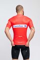 BONAVELO Tricou de ciclism cu mânecă scurtă - LA VUELTA - roșu