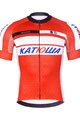 BONAVELO Tricou de ciclism cu mânecă scurtă - KATUSHA - roșu/alb