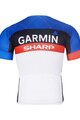 BONAVELO Tricou de ciclism cu mânecă scurtă - GARMIN SHARP - albastru/negru