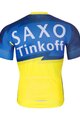 BONAVELO Tricou de ciclism cu mânecă scurtă - SAXO BANK TINKOFF - albastru/galben