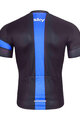 BONAVELO Tricou de ciclism cu mânecă scurtă - SKY - negru