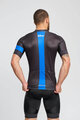 BONAVELO Tricou de ciclism cu mânecă scurtă - SKY - negru