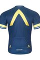 BONAVELO Tricou de ciclism cu mânecă scurtă - AQUA BLUE - albastru/auriu
