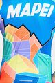 BONAVELO Tricou de ciclism cu mânecă scurtă - MAPEI - albastru/multicolor