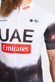 BONAVELO Tricou de ciclism cu mânecă scurtă - UAE 2025 - alb/negru