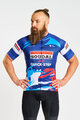 BONAVELO Tricou de ciclism cu mânecă scurtă - SOUDAL-QUICKSTEP 2025 - albastru/alb