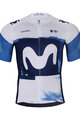 BONAVELO Tricou de ciclism cu mânecă scurtă - MOVISTAR 2025 - alb/albastru