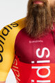 BONAVELO Tricou de ciclism cu mânecă scurtă - COFIDIS 2025 - roșu/galben