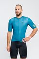 HOLOKOLO Tricou de ciclism cu mânecă scurtă - VICTORIOUS GOLD ELITE - turcoaz