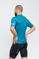 HOLOKOLO Tricou de ciclism cu mânecă scurtă - VICTORIOUS GOLD ELITE - turcoaz