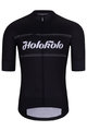 HOLOKOLO Tricou de ciclism cu mânecă scurtă - GEAR UP - negru