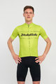 HOLOKOLO Tricou de ciclism cu mânecă scurtă - GEAR UP - galben