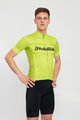 HOLOKOLO Tricou de ciclism cu mânecă scurtă - GEAR UP - galben