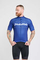 HOLOKOLO Tricou de ciclism cu mânecă scurtă - GEAR UP - albastru