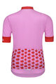 HOLOKOLO Tricou de ciclism cu mânecă scurtă - FRUIT - roz/roșu