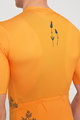 HOLOKOLO Tricou de ciclism cu mânecă scurtă - METTLE - portocaliu
