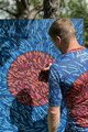 HOLOKOLO Tricou de ciclism cu mânecă scurtă - TAMELESS - albastru/roșu