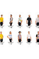 HOLOKOLO Tricou de ciclism cu mânecă scurtă - FACES - multicolor