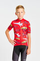 HOLOKOLO Tricou de ciclism cu mânecă scurtă - SPEED - roșu