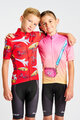 HOLOKOLO Tricou de ciclism cu mânecă scurtă - SPEED - roșu