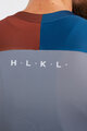 HOLOKOLO Tricou de ciclism cu mânecă scurtă - PERFORMANCE - gri/multicolor