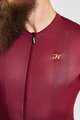 HOLOKOLO Tricou de ciclism cu mânecă scurtă - EYELET - bordo