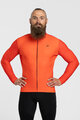 HOLOKOLO Tricou de cilism pentru iarnă cu mânecă lungă - PERFORMANCE WINTER - portocaliu