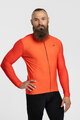 HOLOKOLO Tricou de cilism pentru iarnă cu mânecă lungă - PERFORMANCE WINTER - portocaliu