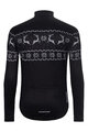 HOLOKOLO Tricou de cilism pentru iarnă cu mânecă lungă - FROSTTRAIL WINTER - negru