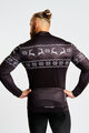 HOLOKOLO Tricou de cilism pentru iarnă cu mânecă lungă - FROSTTRAIL WINTER - negru