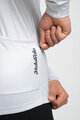 HOLOKOLO Tricou de cilism pentru iarnă cu mânecă lungă - FROSTTRAIL WINTER - gri/verde