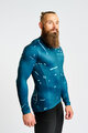 HOLOKOLO Tricou de cilism pentru iarnă cu mânecă lungă - PASSION WINTER - albastru