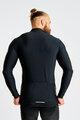 HOLOKOLO Tricou de cilism pentru iarnă cu mânecă lungă - VICTORIOUS WINTER - negru