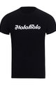 HOLOKOLO Tricou de ciclism cu mânecă scurtă - CREW - negru