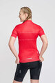 RIVANELLE BY HOLOKOLO Tricou de ciclism cu mânecă scurtă - GEAR UP - roșu