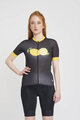 RIVANELLE BY HOLOKOLO Tricou de ciclism cu mânecă scurtă - FRUIT LADY - galben/negru