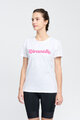 RIVANELLE BY HOLOKOLO Tricou de ciclism cu mânecă scurtă - CREW - alb